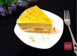 Illustration of how to make mousse cake 12