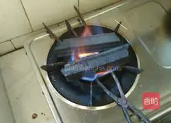 Illustration of grilled skewers 3