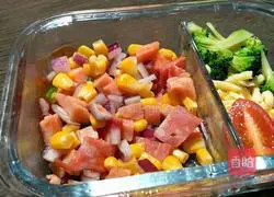 Microwave version of waffle pizza recipe 1