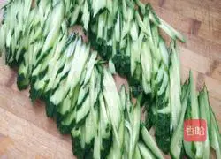 Illustration of how to make cold noodles 2