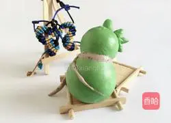 Illustration of how to make vegetable steamed buns 7