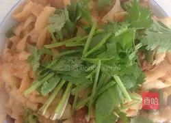 Illustration of how to make tomato sliced noodles 5