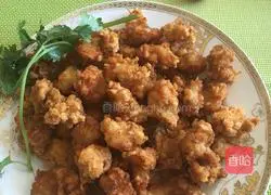 Illustration of how to make fried shrimp segments 11