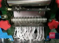 Illustration of how to make colorful vegetable noodles 7