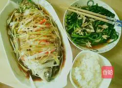 Illustration of how to make steamed Wuchang fish ✌ 7