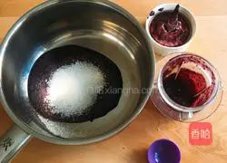 Blueberry Mousse Cake + 6-inch Square Mold Recipe Illustration 7