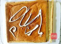 Illustration of how to make Matcha flavored cake roll 13