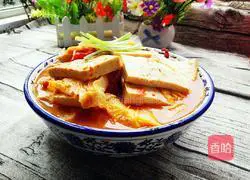 Illustration of how to make tomato stewed cabbage and tofu 10
