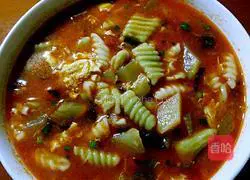 Illustration of how to make handmade two-color mochi 9