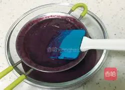 Blueberry mousse cake + 6-inch square mold recipe 13