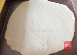 Thin-bottom grilled chicken and mushroom pizza Illustration of how to do it 13