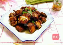 Illustration of how to make salt and pepper pork ribs 11