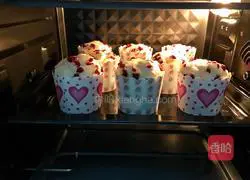 Cranberry Cup Cake Recipe Illustration 16