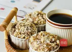 Whole wheat banana layer cake that you must have never eaten before Illustration of how to do it 7