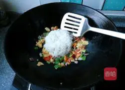 Vegetable fried rice recipe 6
