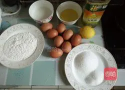 Ten-inch chiffon cake recipe 1