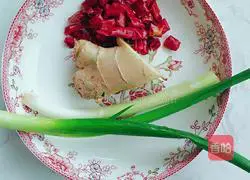 Illustration of how to make spicy rapeseed tofu puffs 1