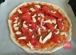 Illustration of how to make homemade pizza 8