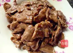 Illustration of how to make stir-fried beef slices 7