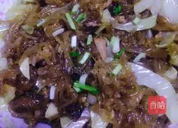 Shao Fen kimchi Illustration of how to make rousq 4