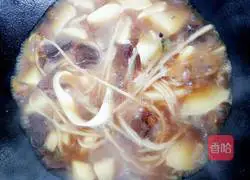 Illustration of Braised Beef Stewed with Potatoes 17