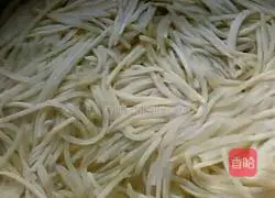 Golden potato shredded cake recipe 4