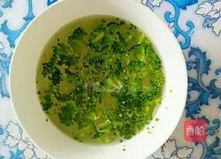 Illustration of how to make fried egg and ham pizza 1