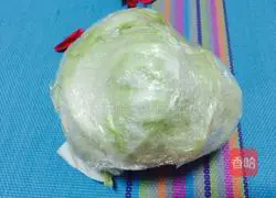 Illustration of how to make cabbage and kimchi 1