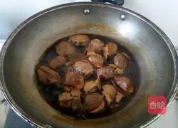 Illustration of how to make sauced duck gizzards 4