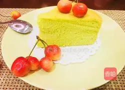 Spinach Qi Illustration of how to make wind cake 15