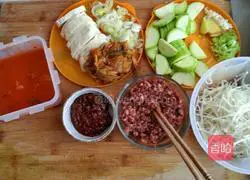 Illustration of how to make kimchi pot 2