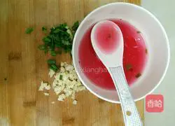 Illustration of how to make kimchi jelly 6