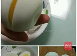 Illustration of how to make egg pine and minced meat 3