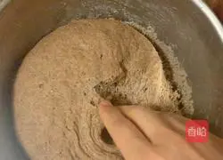 Oil-free and sugar-free purple potato-filled whole wheat European buns (air fryer version) illustration 3