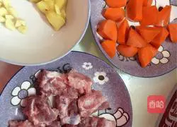 Illustration of how to make sweet and sour carrot short ribs 1