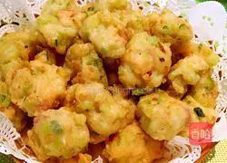 Illustration of how to make radish meatballs 10