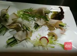 Illustration of how to make garlic-flavored white meat 6