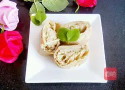 Illustration of how to make black oatmeal noodles 9