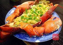 Illustration of how to make garlic lobster with open side 7