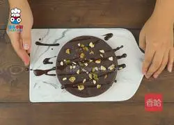 Illustration of how to make oil-free and low-calorie tofu brownies 5