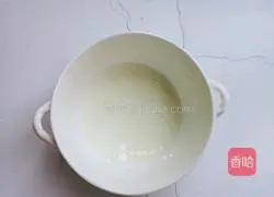 Illustration of how to make cartoon meat floss cake 3