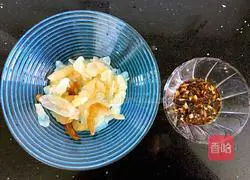 Illustration of how to make cold jellyfish head 2