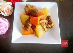 Illustration of home-style braised chicken 9