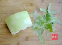 Illustration of how to make vegetarian Dongpo pork 1