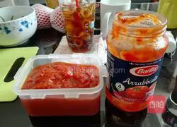 Bread machine smoked salmon pizza (barbecue pizza) illustration 3