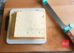 Blueberry mousse cake + 6-inch square mold recipe 2