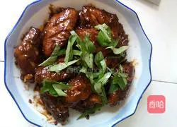 Recipe for braised chicken wings in red wine 6