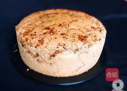 Illustration of how to make seaweed, sesame and meat floss cake 19