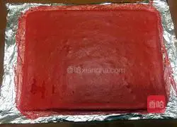 Red velvet cream cake roll recipe 16