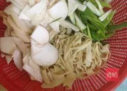 Cumin Qianzhang Illustration of how to make sliced meat 3